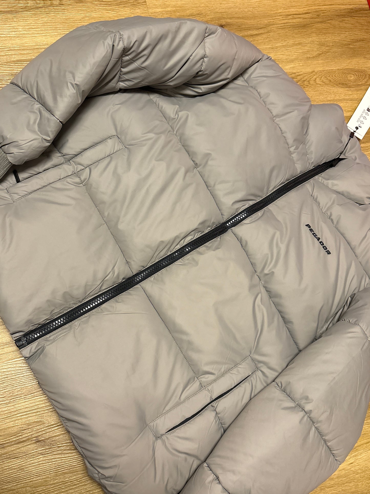 Pegador Puffer Jacke in grau, Größe XXL