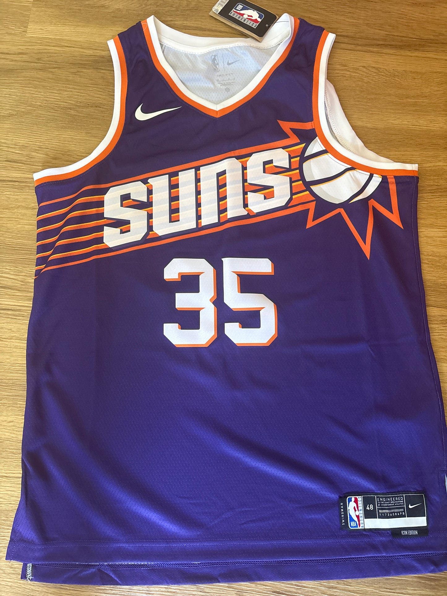 Nike NBA Trikot Phoenix Suns, Größe wählbar in lila
