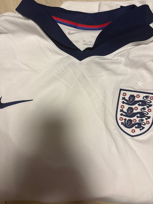 Nike Trikot, Nationalmannschaft England, Größe XXXL in weis/blau