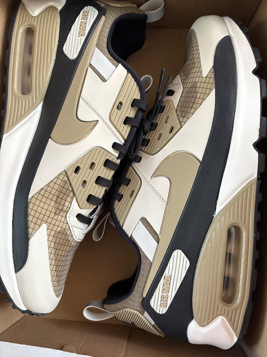 Nike Air Max 90 Drift in schwarz/beige/khaki, Größe 44,5