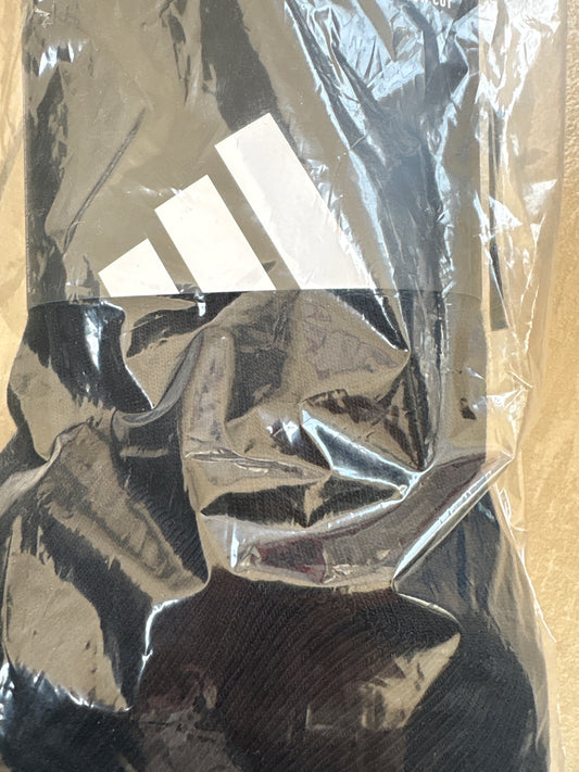 Adidas kurze Socken, 3er Pack in schwarz, Größe wählbar