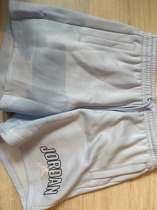 Nike kurze Jordan Hose, hellblau, Größe wählbar