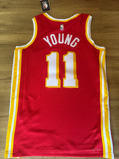 Nike NBA Trikot Atlanta Hawks, Größe wählbar , rot