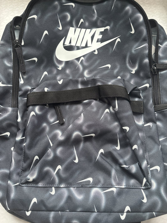 Nike Rucksack schwarz/weiss Muster