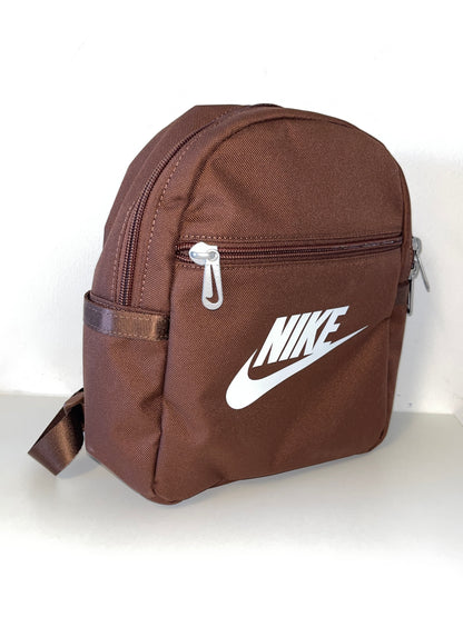 Nike Rucksack Kinder, braun/weiß