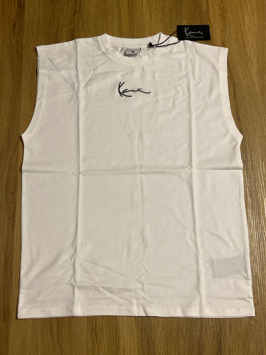 Karl Kani Muskelshirt in weiß, Größe M