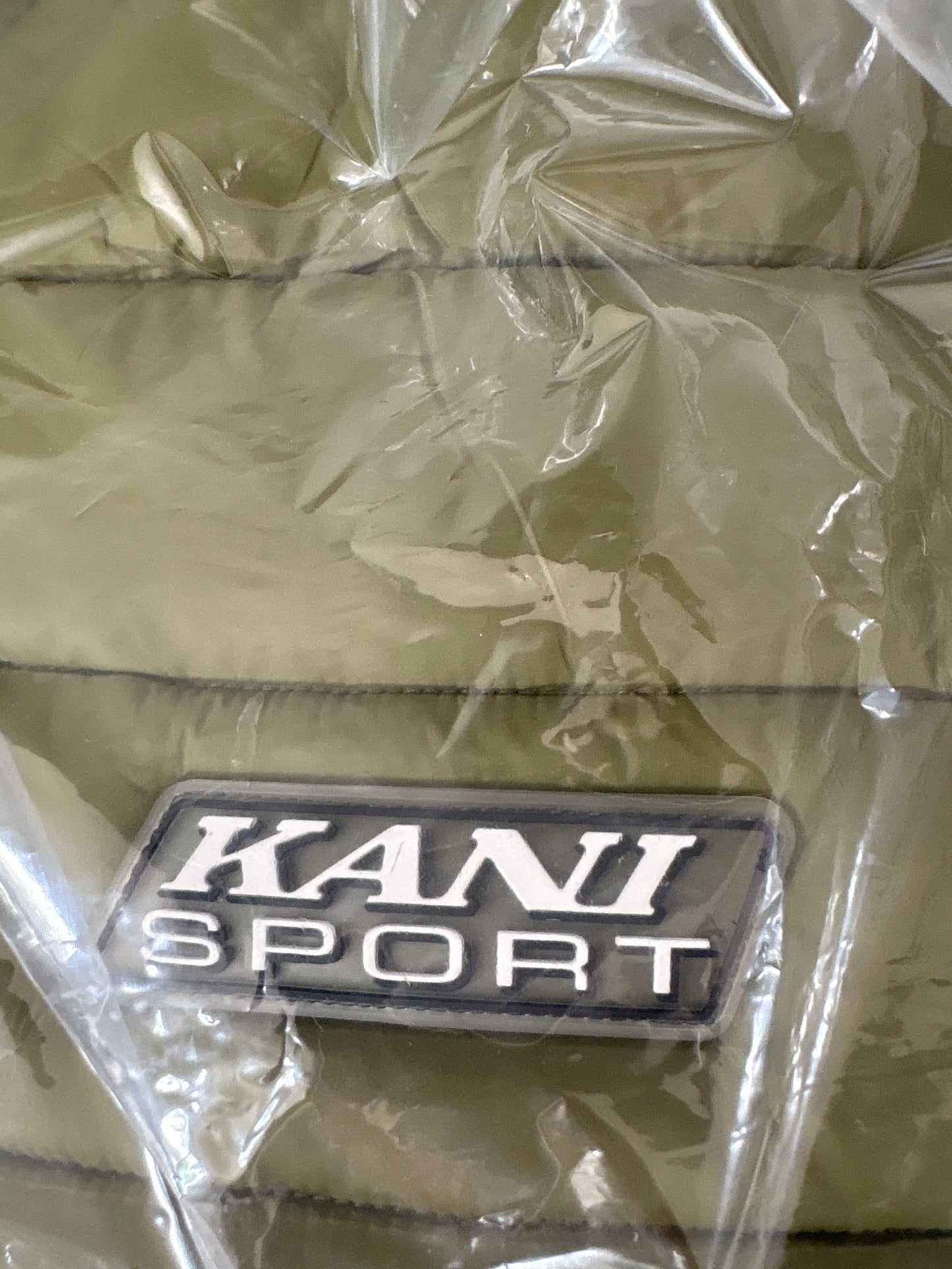 Karl Kani Steppjacke in grünton , Größe XXL