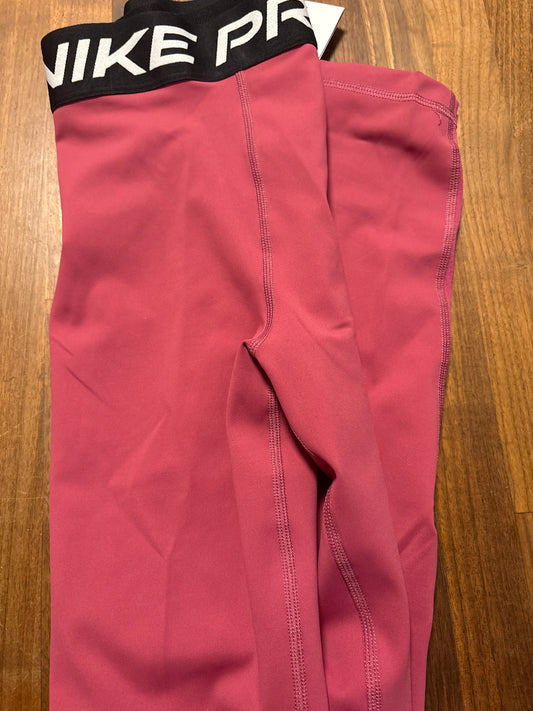 Nike Kinder Leggins in dunkelrosa, Nike Pro, Größe wählbar