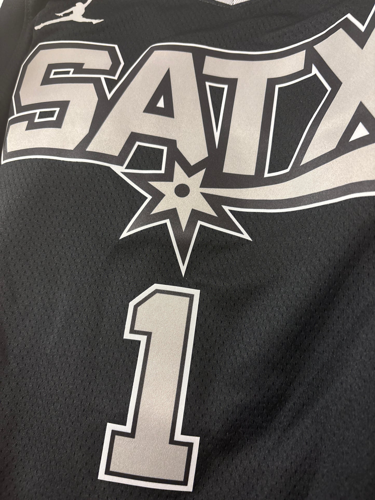 Nike NBA Trikot San Antonio Spurs, Größe wählbar in schwarz/grau