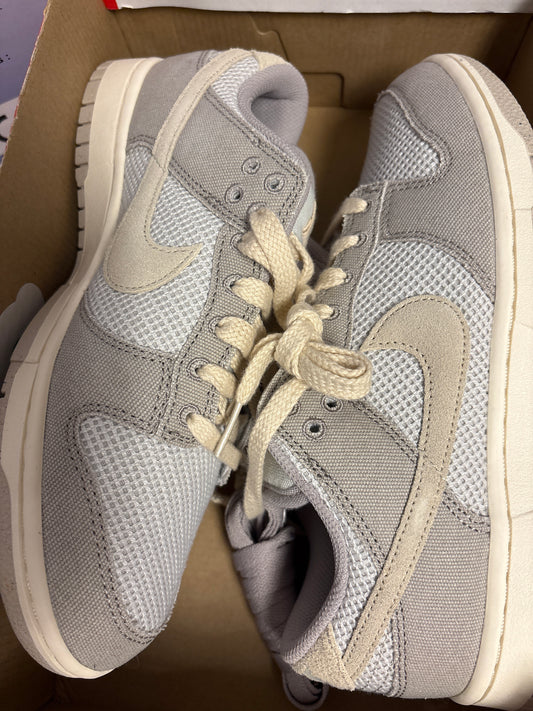 Nike Dunk low grau/beige , Größe 40