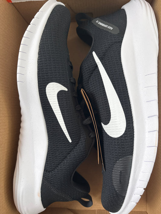Nike Flex Experience RN 12 in weiss/schwarz, Gr. 42