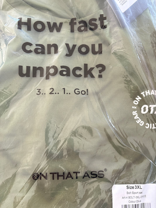 On that Ass Set , Größe 3XL