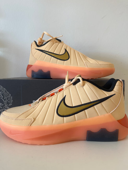 Nike Lebron Witness IX in orange/gold/schwarz, Größe wählbar