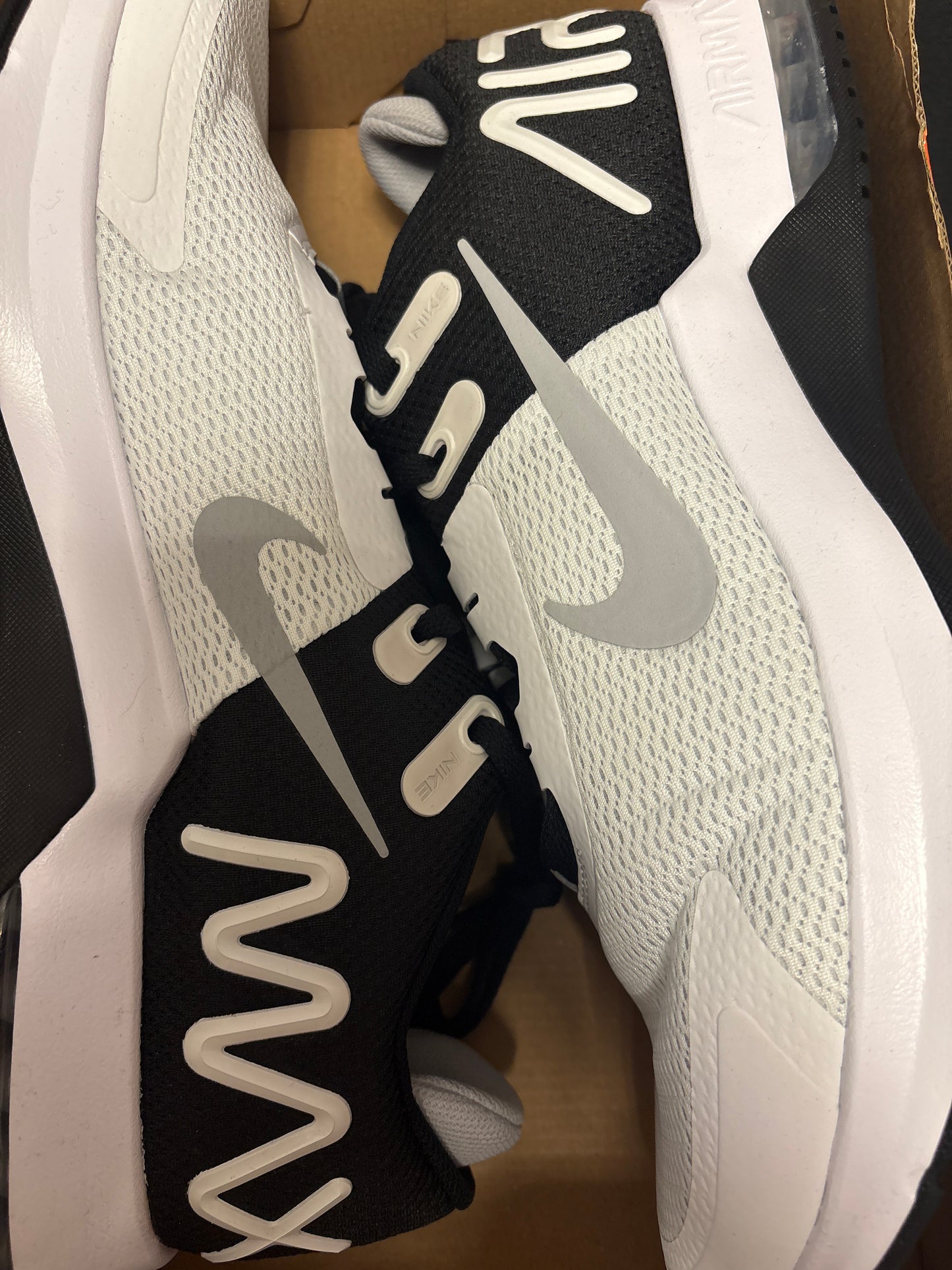 Nike Air Max Alpha Trainer 4, weiss/grau/schwarz, Größe 49,5