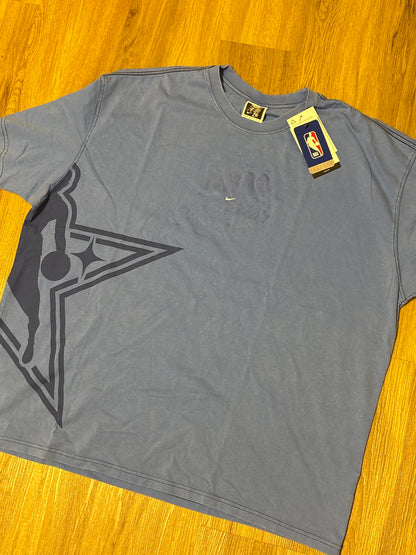 Nike NBA All Star Tshirt in Blautönen, Größe XXL