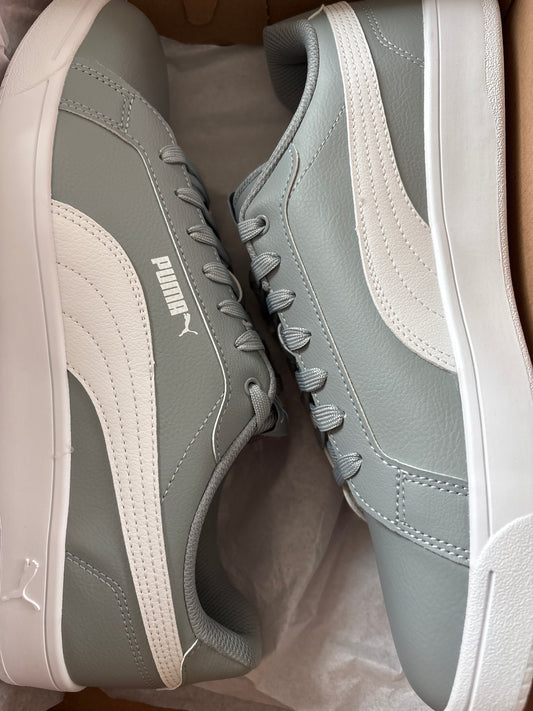 Puma Grounded SL, weiss/grau, Größe wählbar