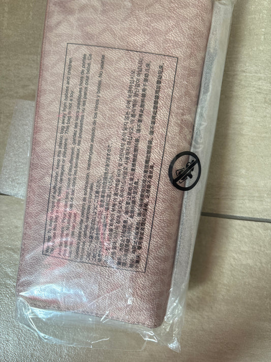 Michael Kors Portemonnaie in Powder Blush Rose poudre / MK Zeichen