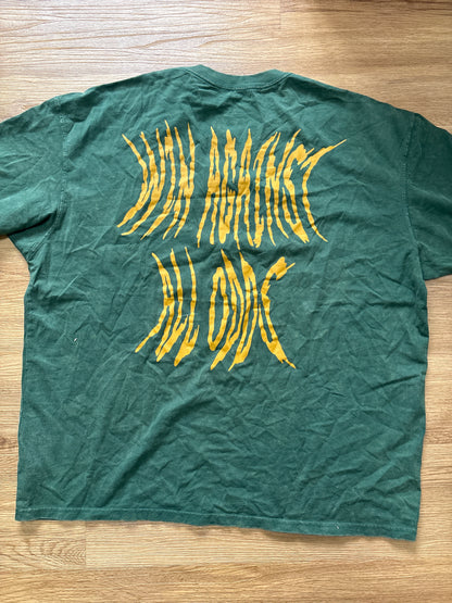Nike Tshirt in grün/Muster, Größe XXL