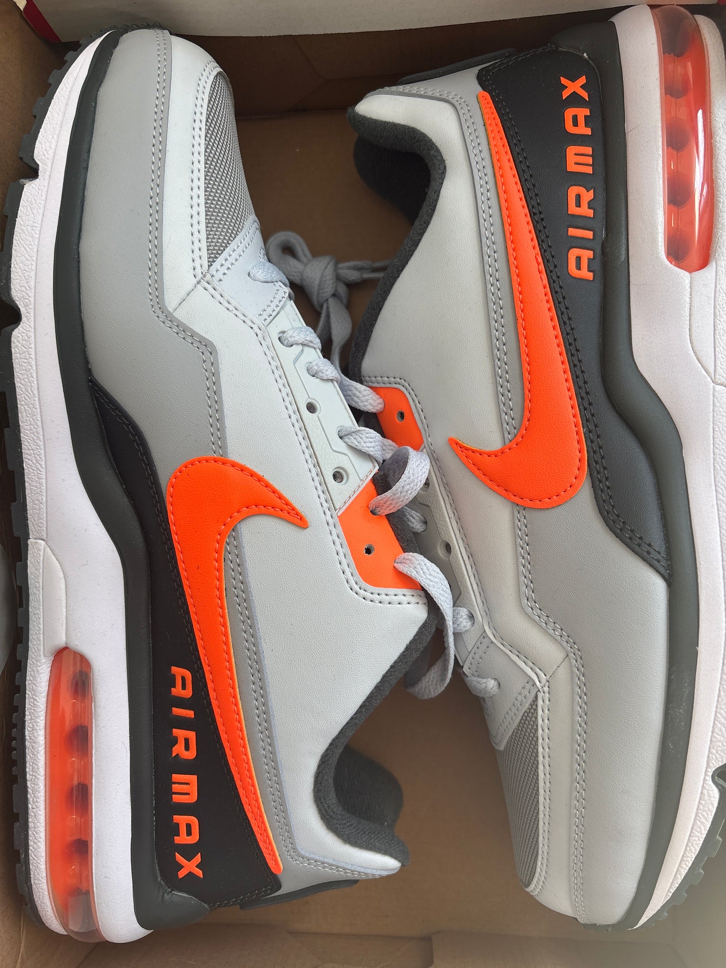Nike Air Max 3 LTD in schwarz/grau/weiß/orange, Größe wählbar