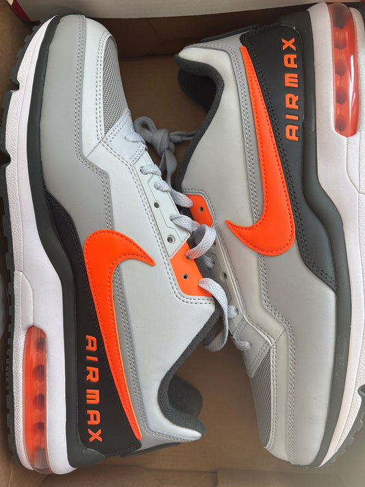 Nike Air Max 3 LTD in schwarz/grau/weiß/orange, Größe 45