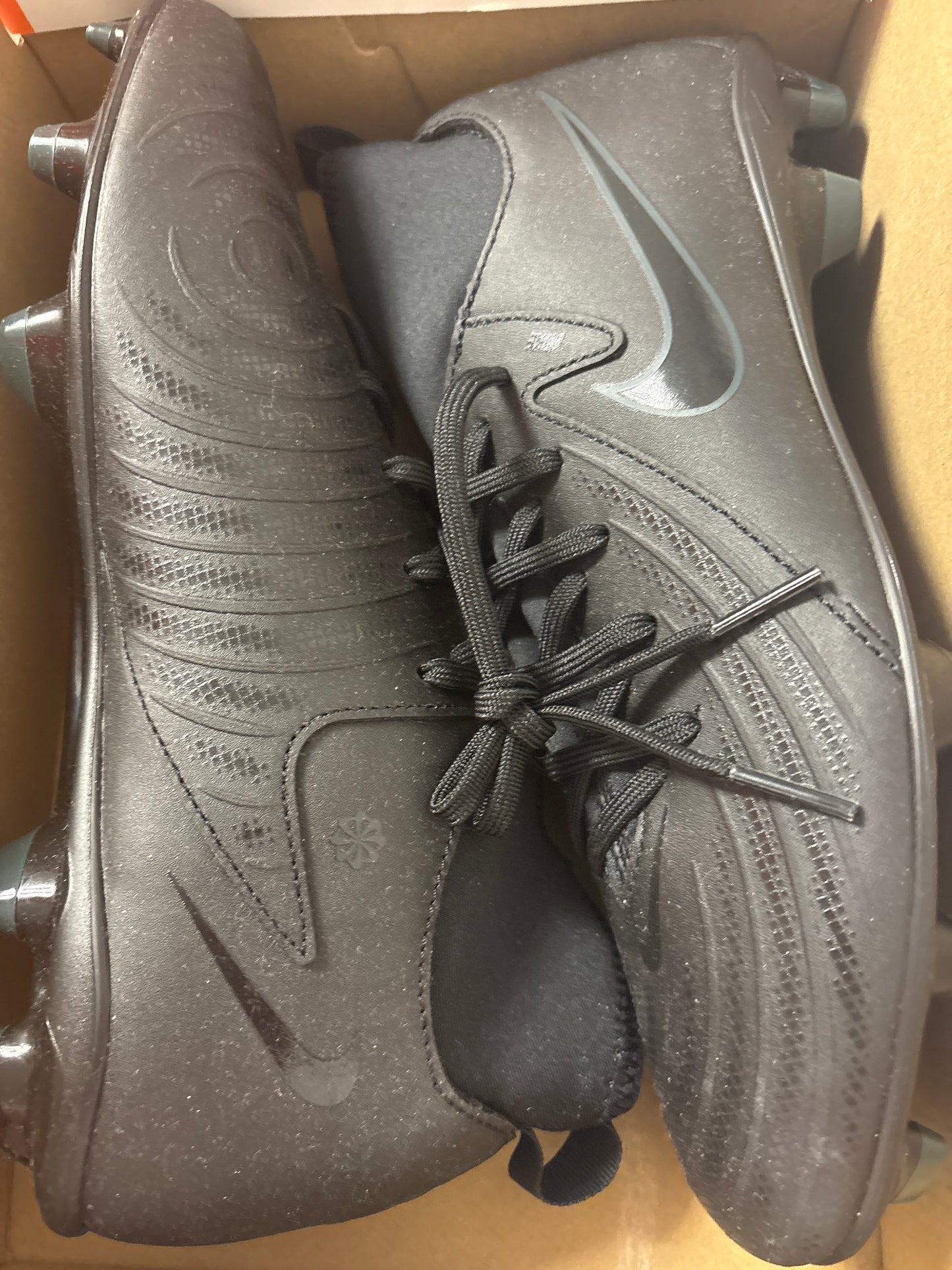 Nike Phantom Luna 2 FG/MG, schwarz , Größe 41 ( Fussballschuh )