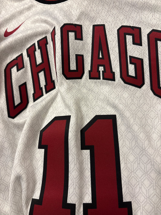 Nike Kinder Trikot Bulls, weiss, Größe wählbar