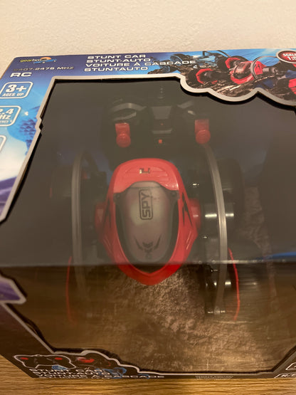 Gearbox Stunt Car in Rot und Blau