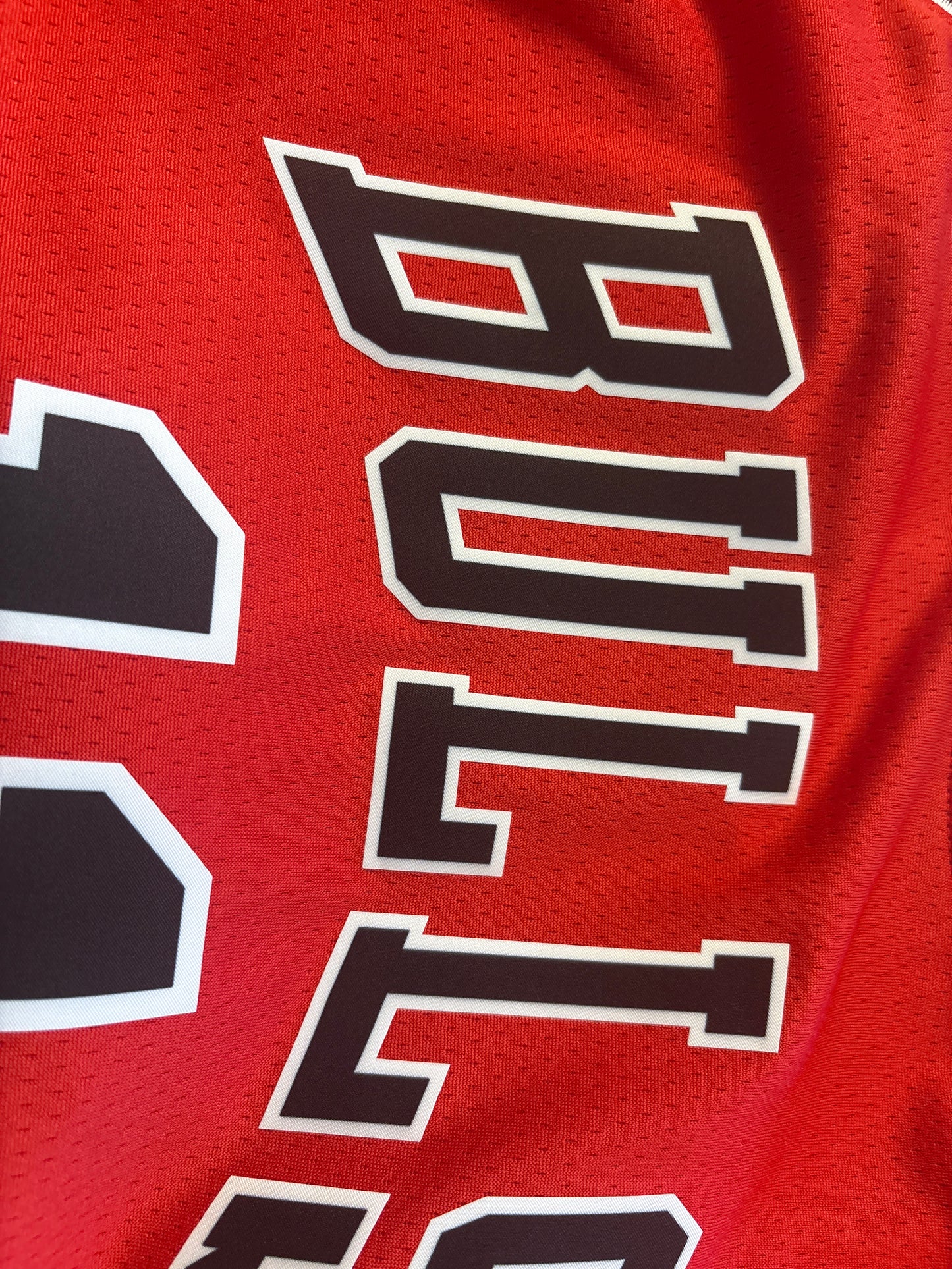 Nike NBA Kinder Trikot Chicago Bulls, Größe wählbar in schwarz/rot