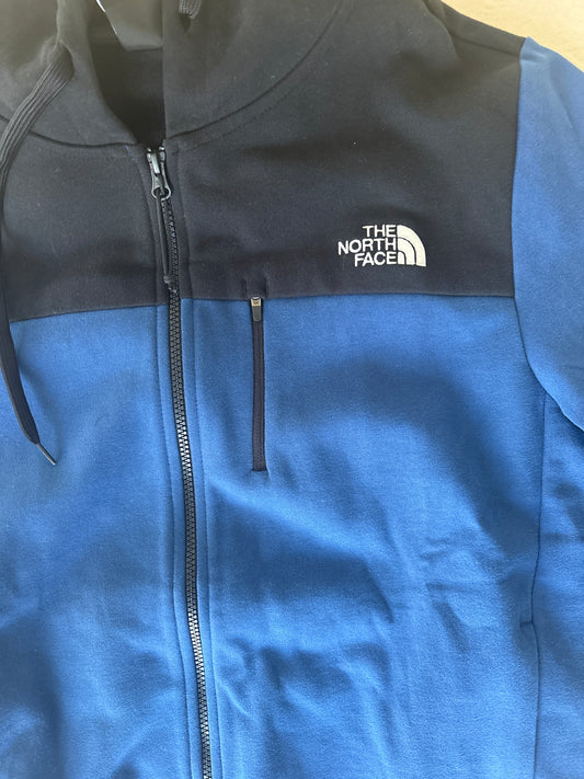 North Face Joggingjacke in blau/schwarz , Grösse wählbar