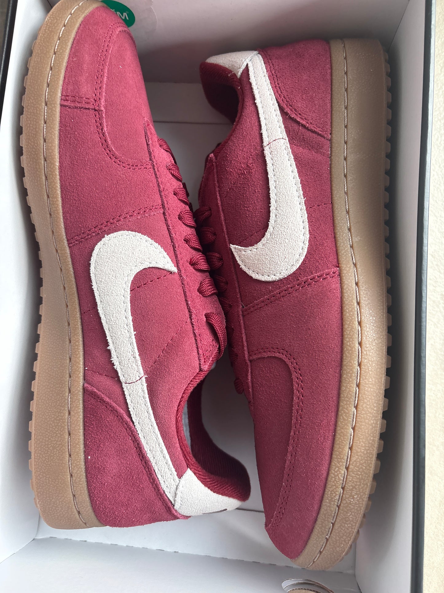 Nike General Field, weinrot/grau Größe 43