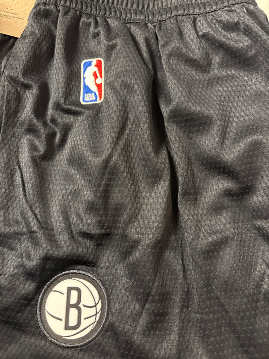 Nike kurze NBA Hose Brooklyn Nets, schwarz/weiss, Größe wählbar