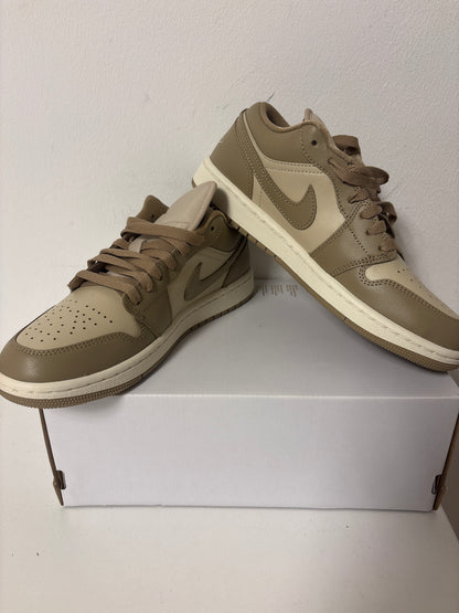 Air Jordan 1 low, Brauntöne , Größe 39