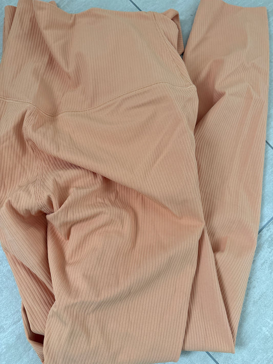 Nike Frauen Leggins in dunkelorange , Größe M