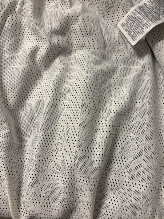 Nike kurze Basketball Hose, weiss/schwarz Muster  , Größe wählbar