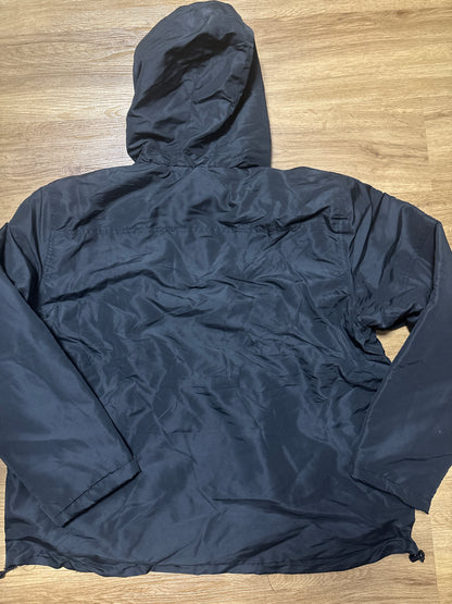 Brandit Windbreaker Hoodie in schwarz, Größe wählbar