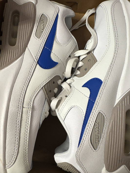 Nike Air Max 90 in weiss/blau/weiss, Gr. 39