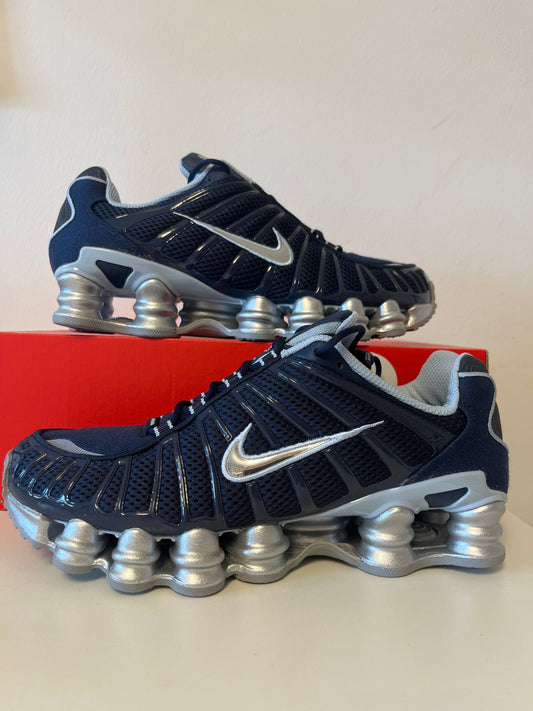 Nike Shox TL in Blautönen/silber, Größe wählbar