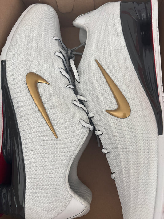 Nike Shox Z in schwarz/weiss/gold , Größe 44,5
