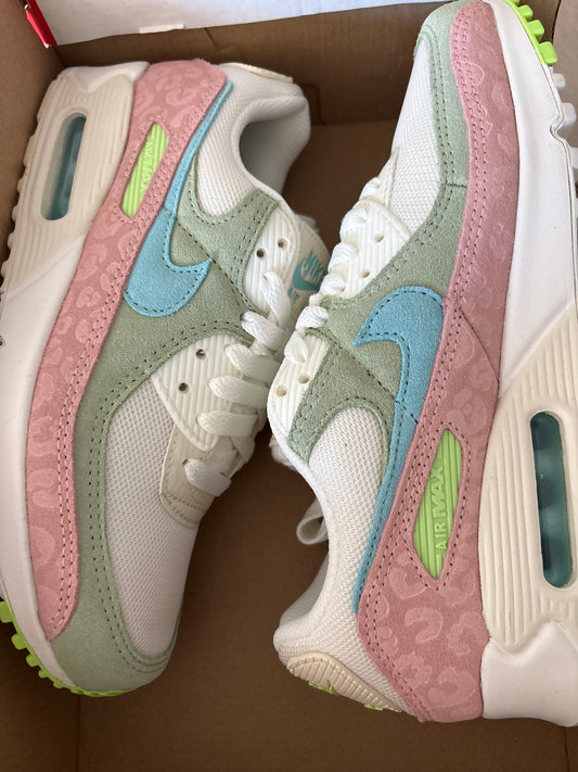 Nike AirMax 90 in bunt/Muster, Größe 41