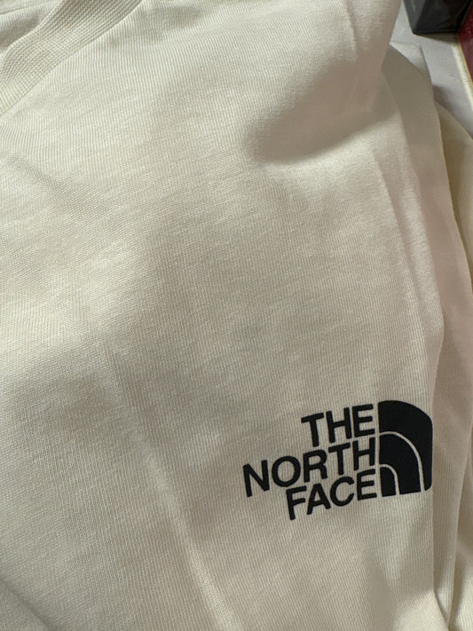 North Face Langarmshirts in weiss/schwarz , Grösse wählbar