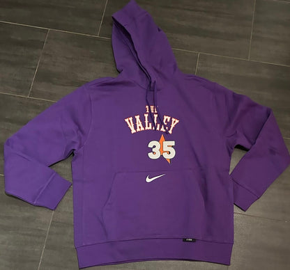 Nike NBA Hoodie Phoenix Suns, Größe wählbar in lila/weiss/orange