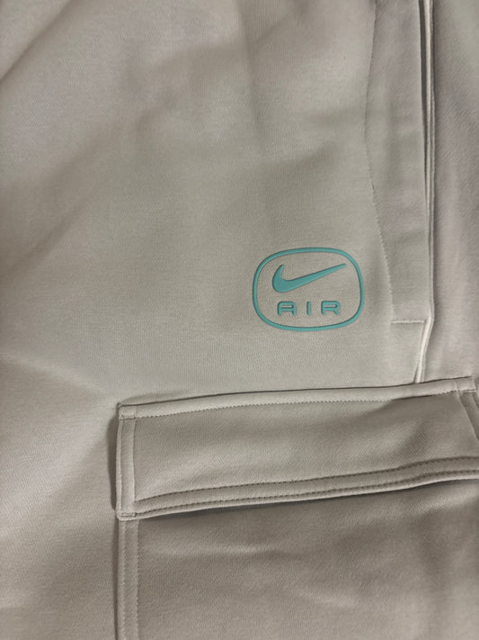Nike Air Cargo Jogginghose, grau/türkis, Größe wählbar