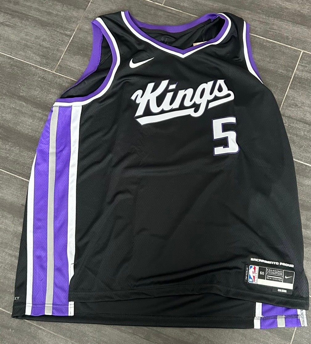 Nike NBA Trikot Sacramento Kings , Größe wählbar in schwarz/lila/weiss