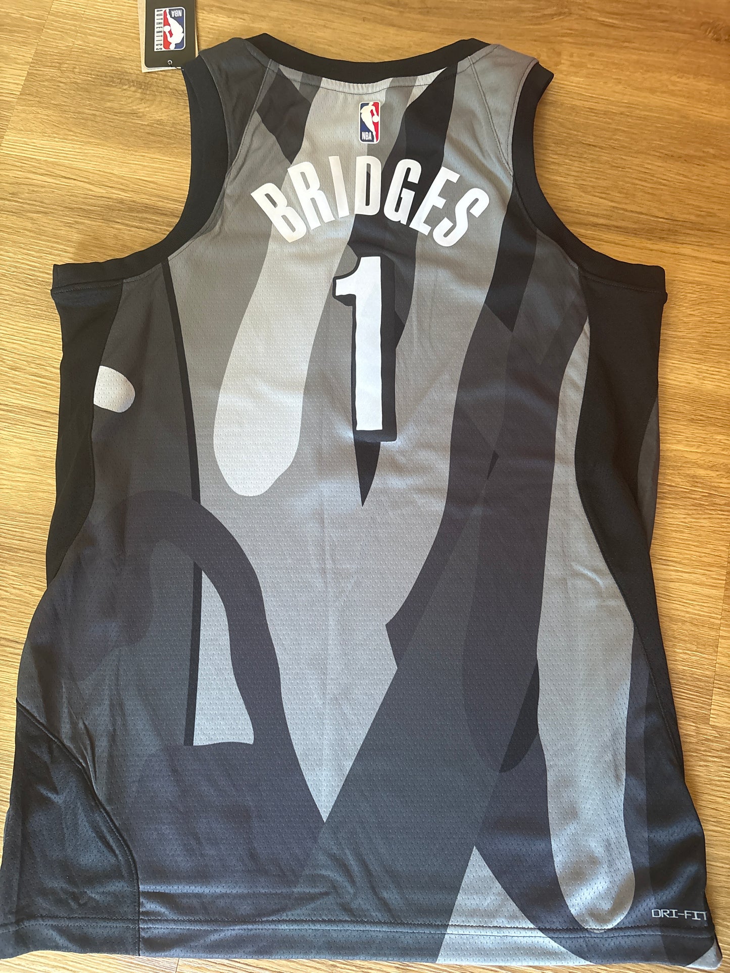 Nike NBA Trikot Brooklyn Nets, Größe wählbar in schwarz/weiss