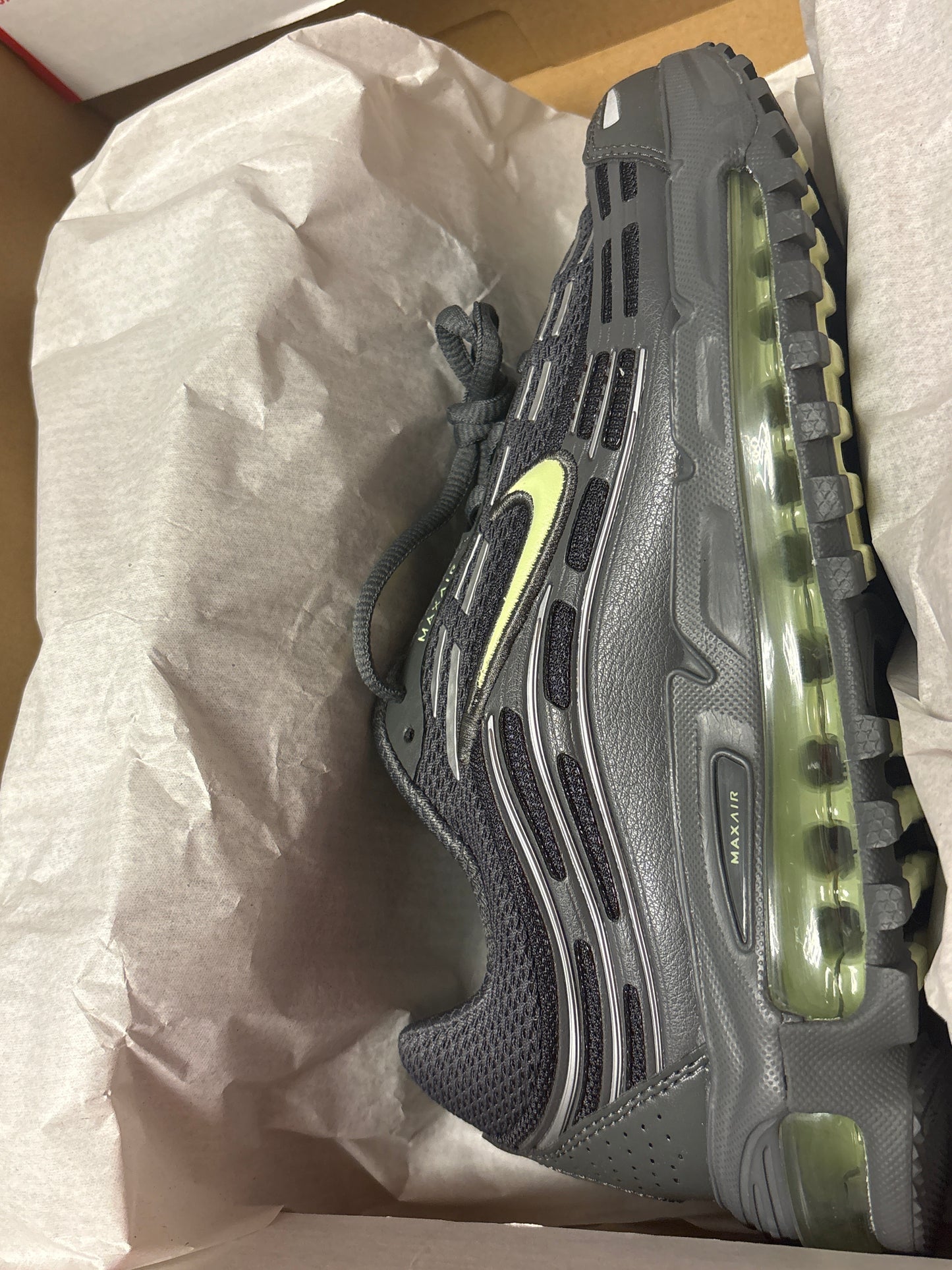 Nike Air Max TL 2.5 in grau/silber/grün, Größe 38,5