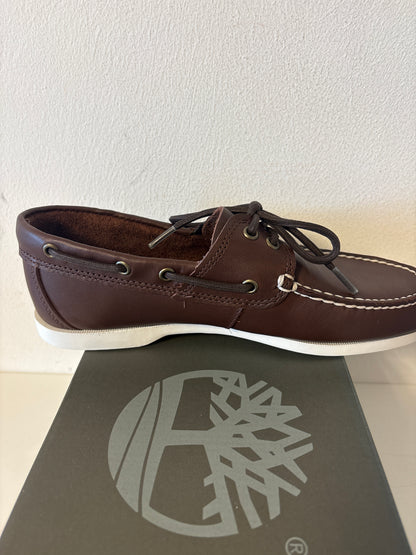 Timberland Cedar Bay Boat Shoe, dunkelbraun, Größe wählbar