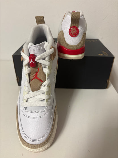 Nike Jordan Spizike Low, in braun/rot/weiss, Größe 40