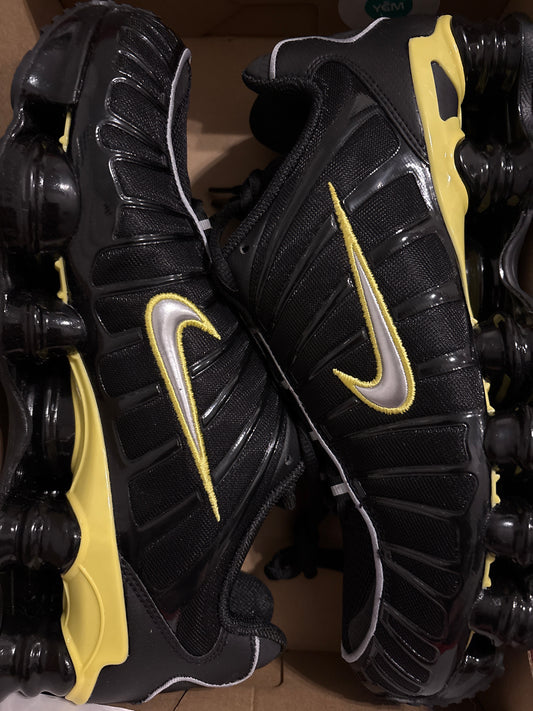 Nike Shox TL in schwarz/gelb/silber, Größe wählbar