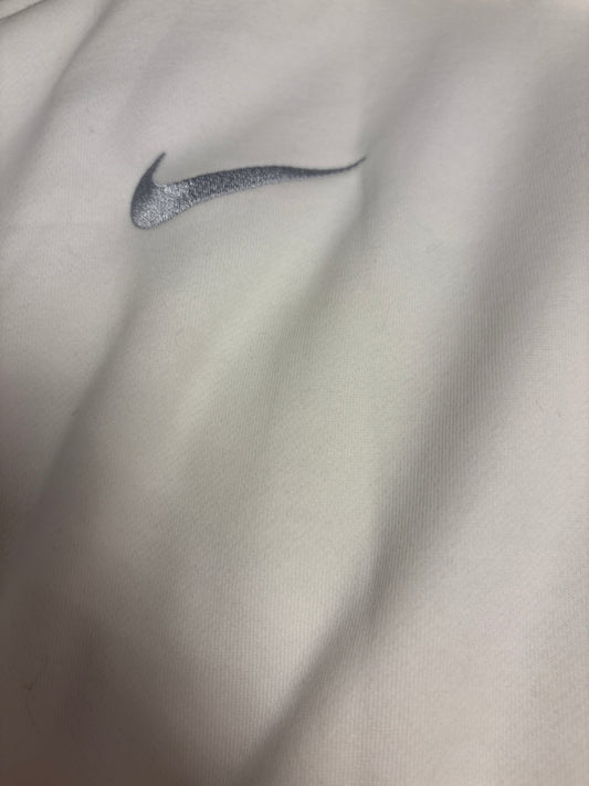 Nike Hoodie weiss/grau, Größe wählbar