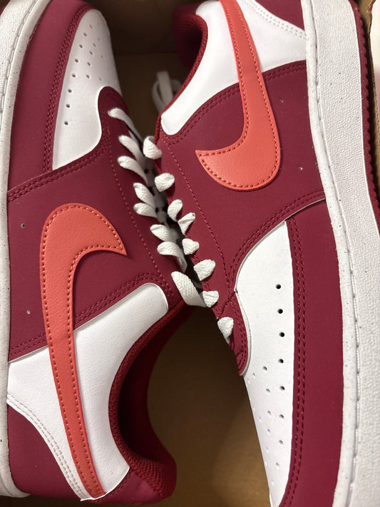Nike Court Vision low, Gr. Wählbar in weiss/rot